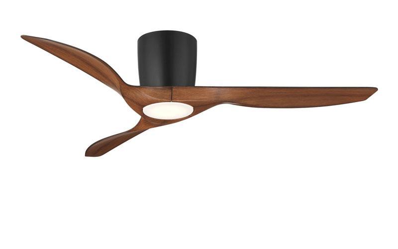 Delta 52 Inch Indoor/Outdoor Smart Flush Mount Ceiling Fan Ceiling Fan Wind River