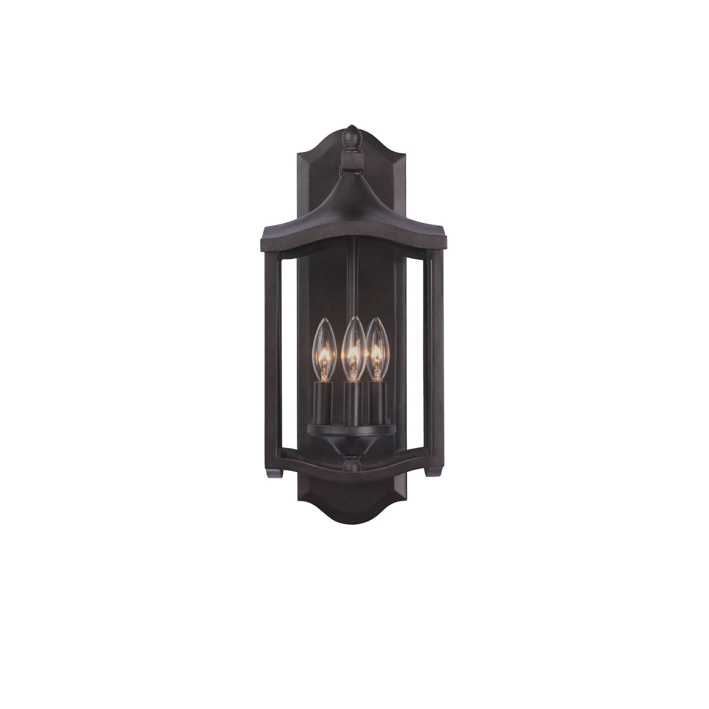 Lakewood 3 Light Medium Wall Bracket Wall Sconce Kalco