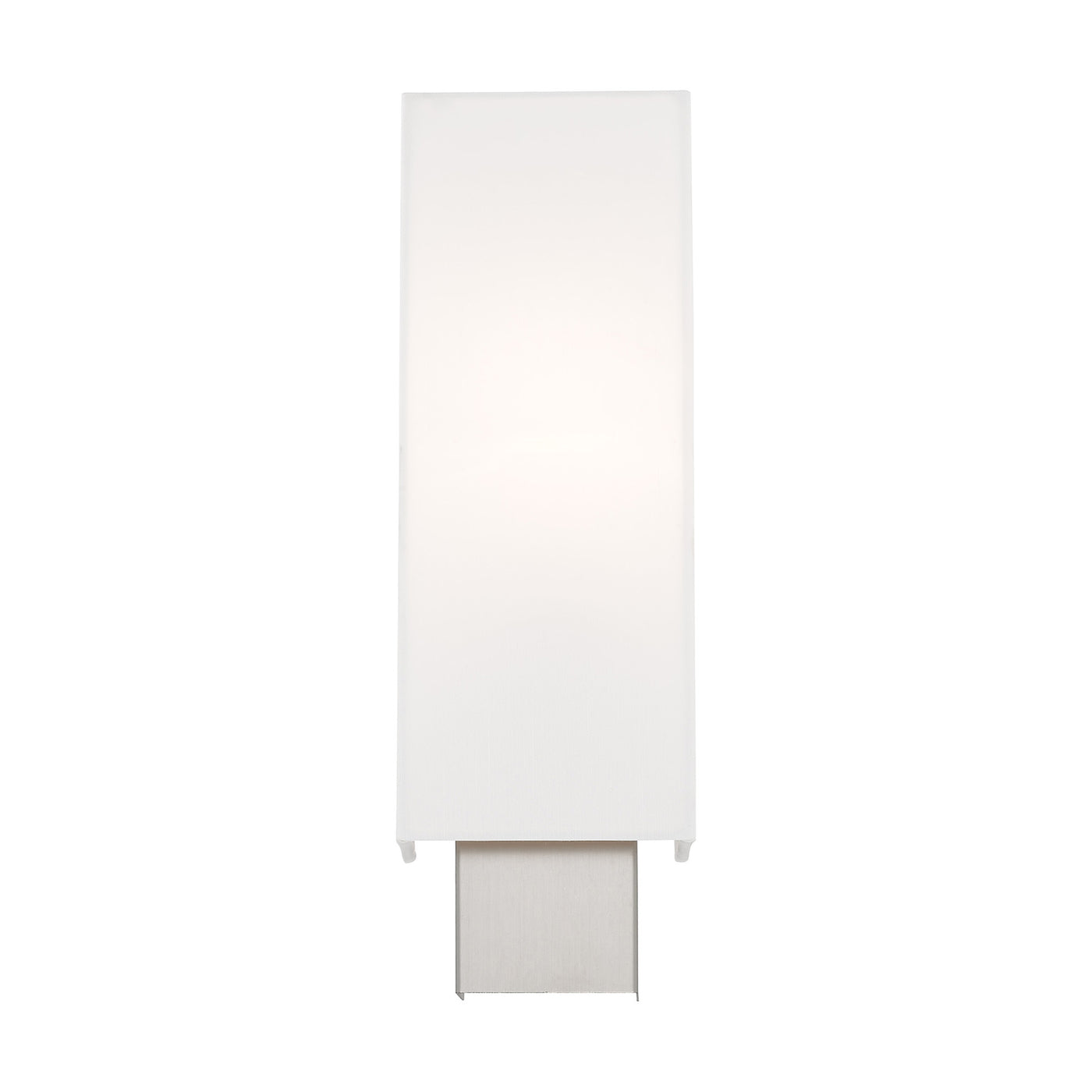 1 Light Brushed Nickel ADA Wall Sconce Wall Sconce Livex