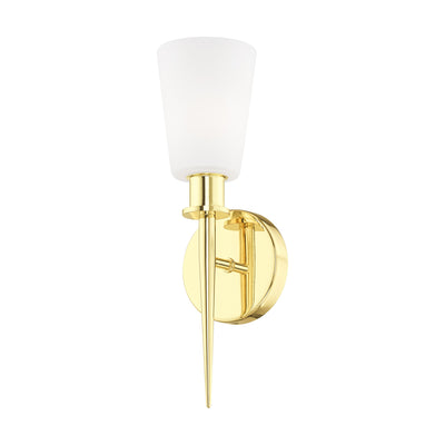 1 Light Polished Brass ADA Wall Sconce Wall Sconce Livex