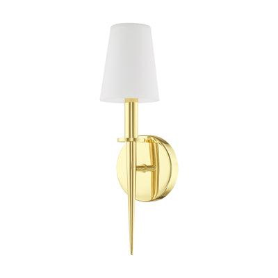 1 Light Polished Brass ADA Wall Sconce Wall Sconce Livex