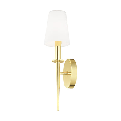 1 Light Polished Brass ADA Wall Sconce Wall Sconce Livex
