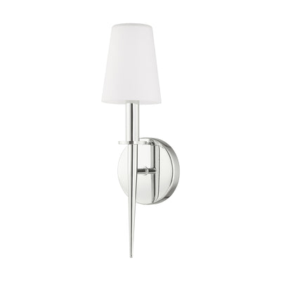 1 Light Polished Chrome ADA Wall Sconce Wall Sconce Livex