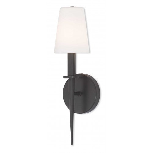 1 Light Bronze ADA Wall Sconce Wall Sconce Livex