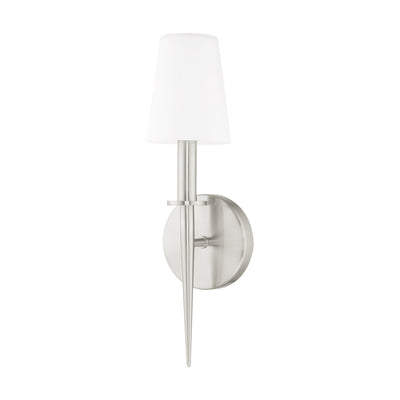 1 Light Brushed Nickel ADA Wall Sconce Wall Sconce Livex
