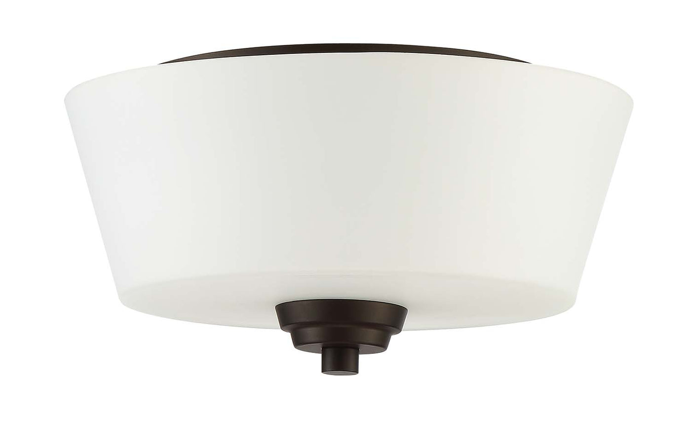 Grace 2 Light Flushmount in Espresso Flush Mount Craftmade