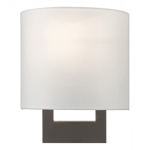 1 Light Bronze Petite ADA Sconce Wall Sconce Livex