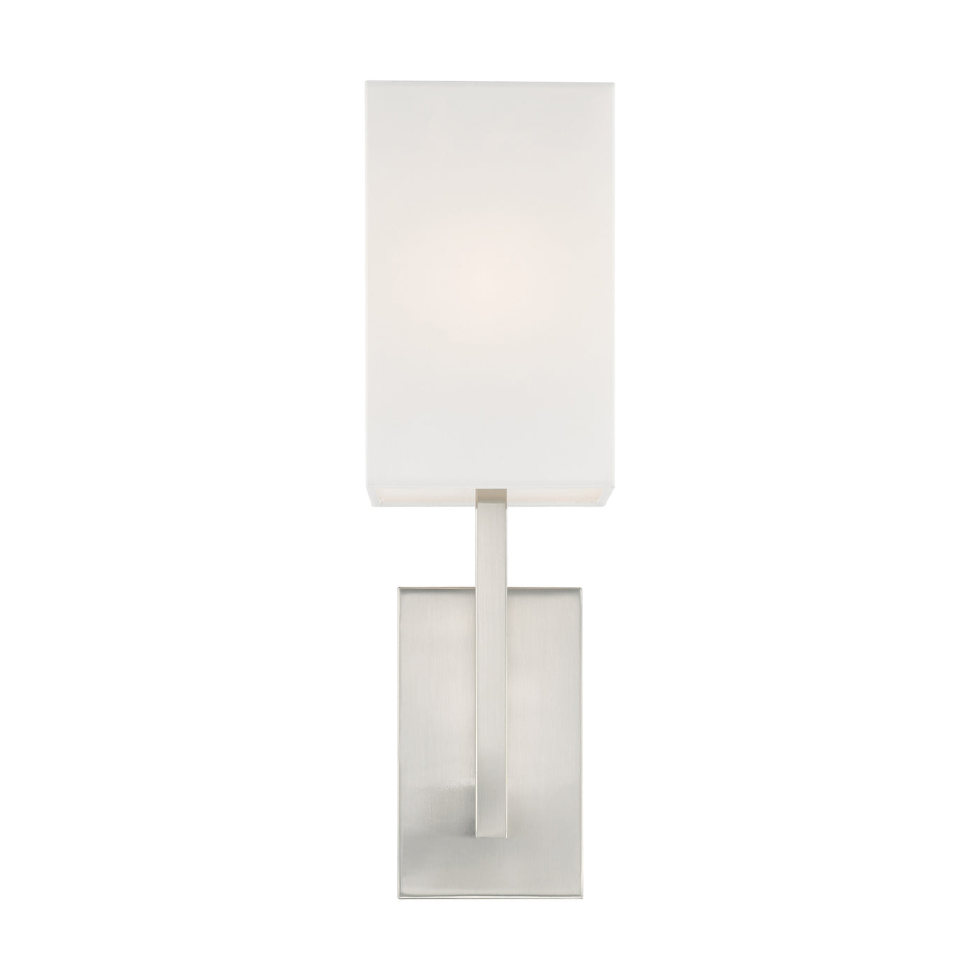 1 Light Brushed Nickel ADA Wall Sconce Wall Sconce Livex