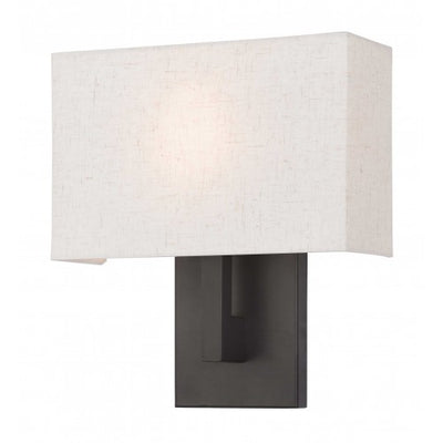 1 Light Bronze ADA Wall Sconce Wall Sconce Livex