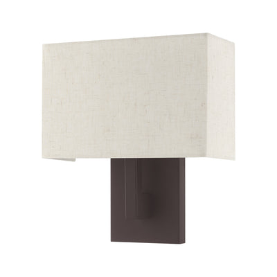 1 Light Bronze ADA Wall Sconce Wall Sconce Livex