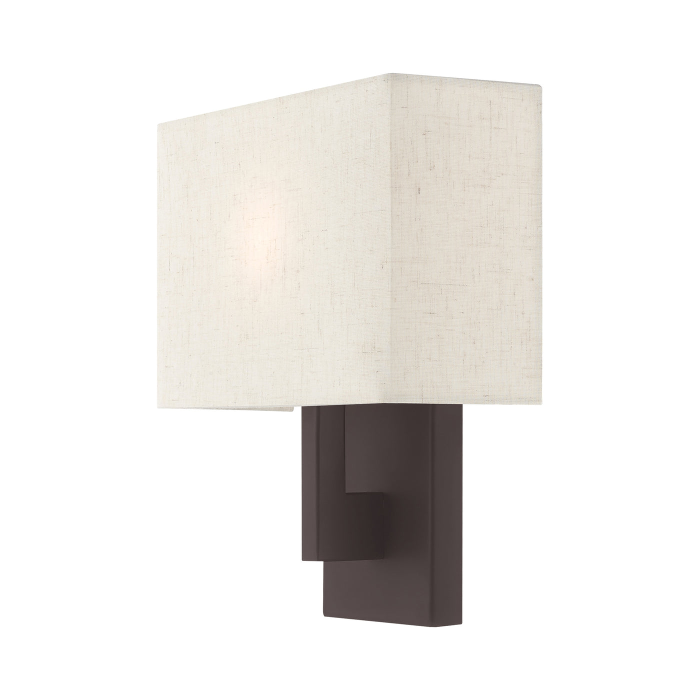 1 Light Bronze ADA Wall Sconce Wall Sconce Livex