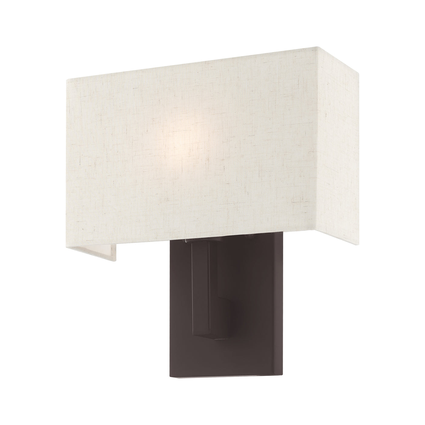 1 Light Bronze ADA Wall Sconce Wall Sconce Livex