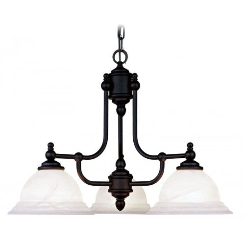 3 Light Black Chandelier Chandelier Livex