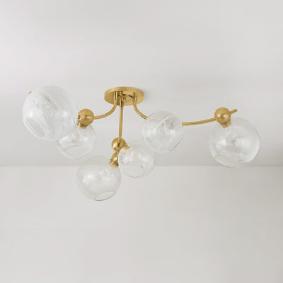 Astraia Semi Flush Semi Flush Corbett Lighting