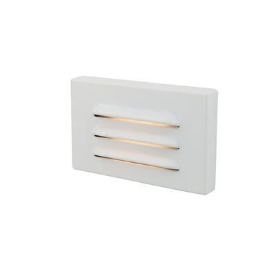 5in 12V LED Horizontal Louvered Surface Mounted Step Light and Wall Light