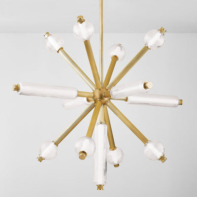 Atom Chandelier Chandelier Corbett Lighting