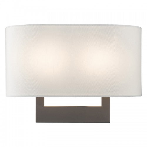 2 Light Bronze Medium ADA Sconce Wall Sconce Livex