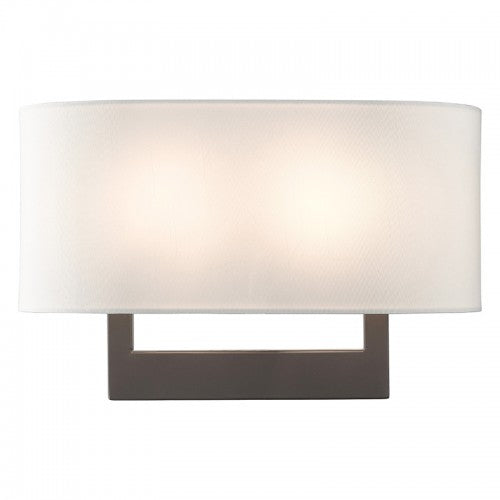 2 Light Bronze Large ADA Sconce Wall Sconce Livex