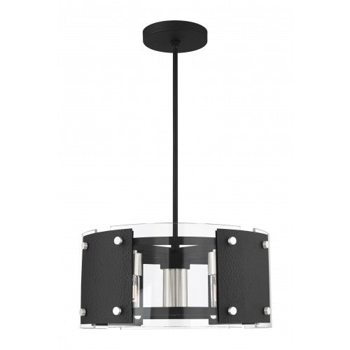6 Light Black Pendant Chandelier Chandelier Livex