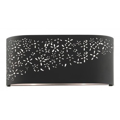 2 Light Black ADA Vanity Sconce Wall Sconce Livex