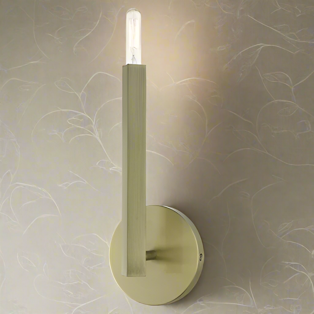 1 Light Antique Brass ADA Sconce Wall Sconce Livex