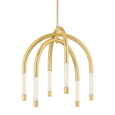 Zeme Chandelier Chandelier Corbett Lighting