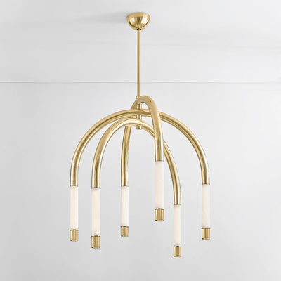 Zeme Chandelier Chandelier Corbett Lighting