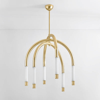 Zeme Chandelier Chandelier Corbett Lighting