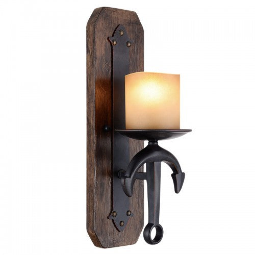 1 Light Olde Bronze Wall Sconce Wall Sconce Livex