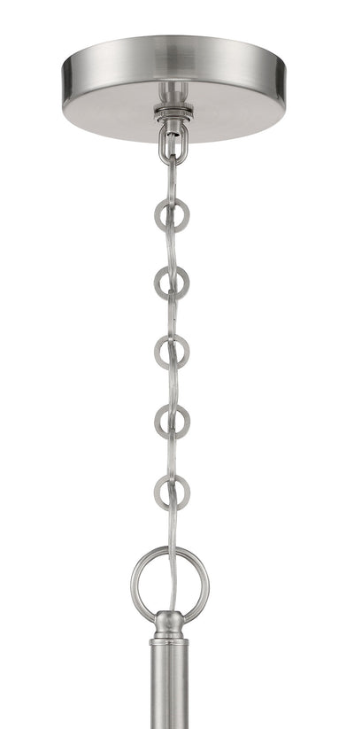 Museo 12 Light Pendant in Brushed Polished Nickel Pendant Craftmade