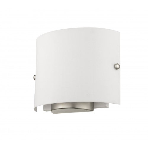 2 Light Brushed Nickel Wall Sconce Wall Sconce Livex