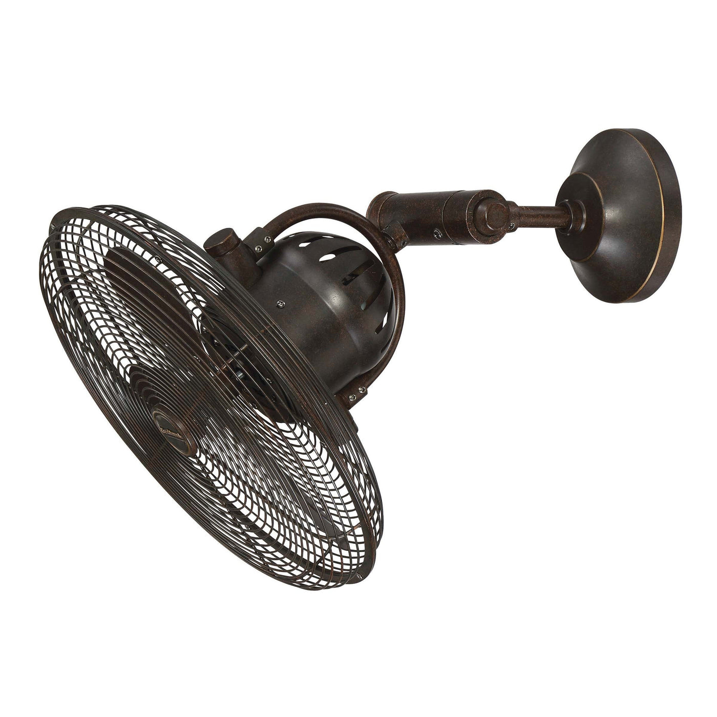 14" Bellows IV Indoor/Outdoor (Damp) in Aged Bronze Textured w/ Aged Bronze Blades Ceiling Fan CRAFTMADE