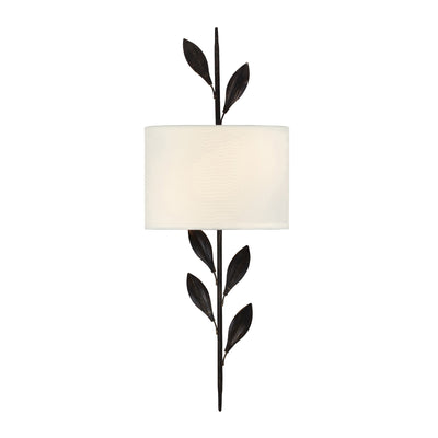 Broche 2 Light English Bronze Sconce Wall Sconce Crystorama