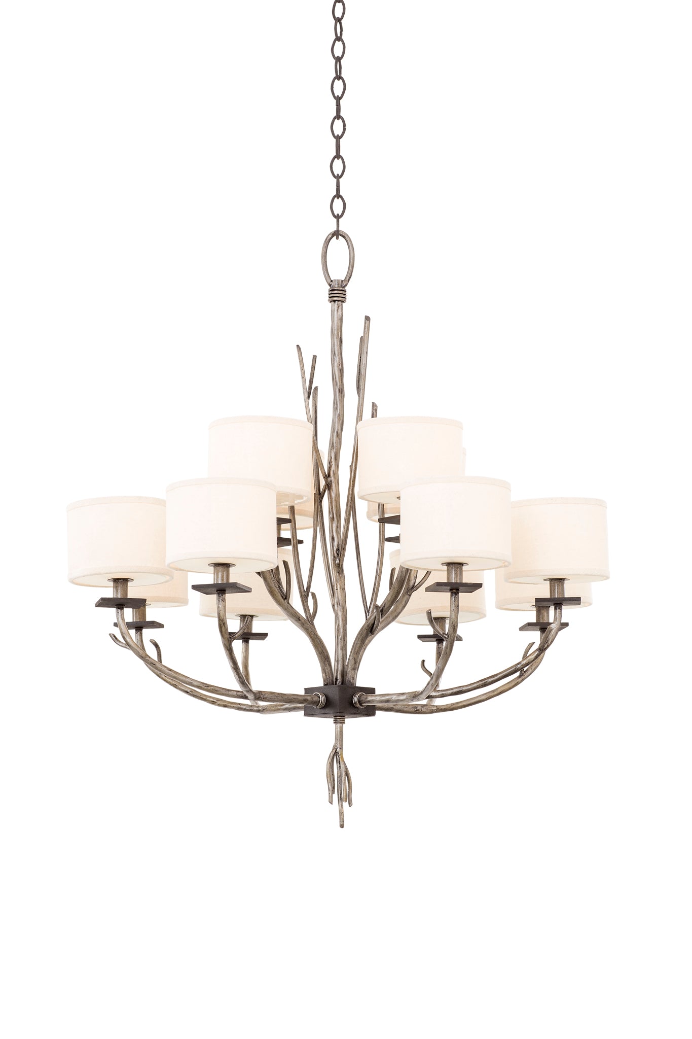 Denali 12 Light Chandelier Chandelier Kalco