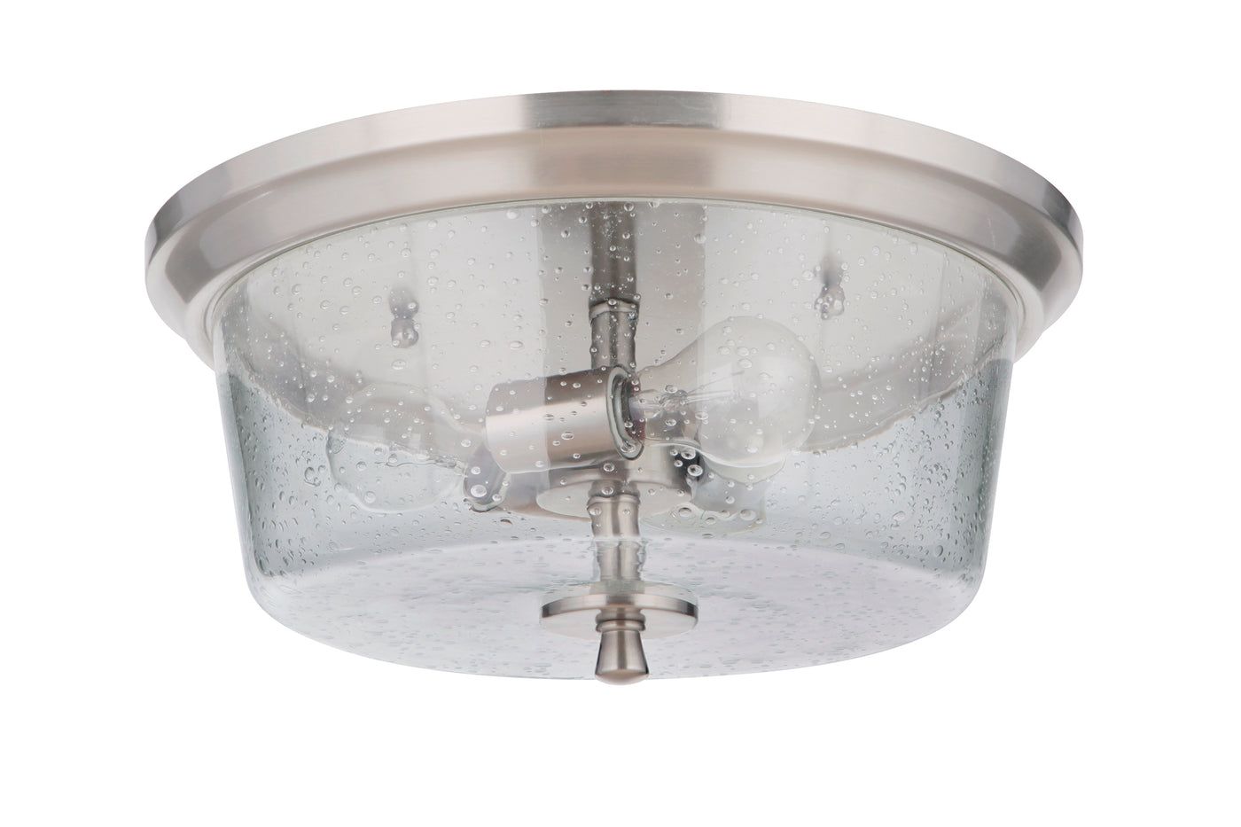 Tyler 3 Light Flushmount in Brushed Polished Nickel Flush Mount Craftmade