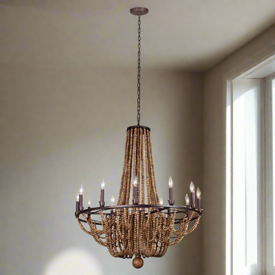 Beechwood 12 Light Chandelier Chandelier Kalco