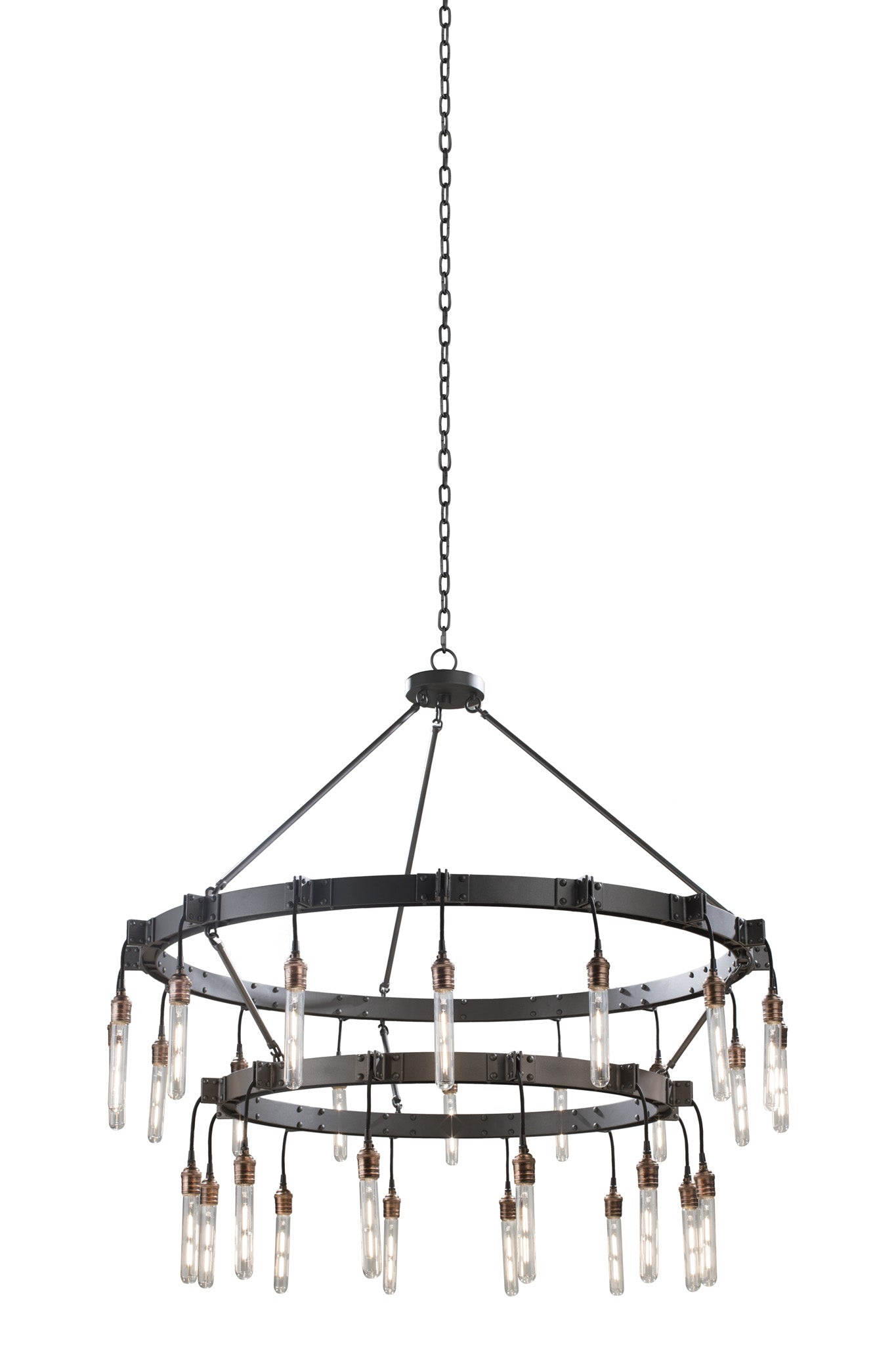 Stuyvesant 12+16 Light 2 Tier Chandelier Chandelier Kalco