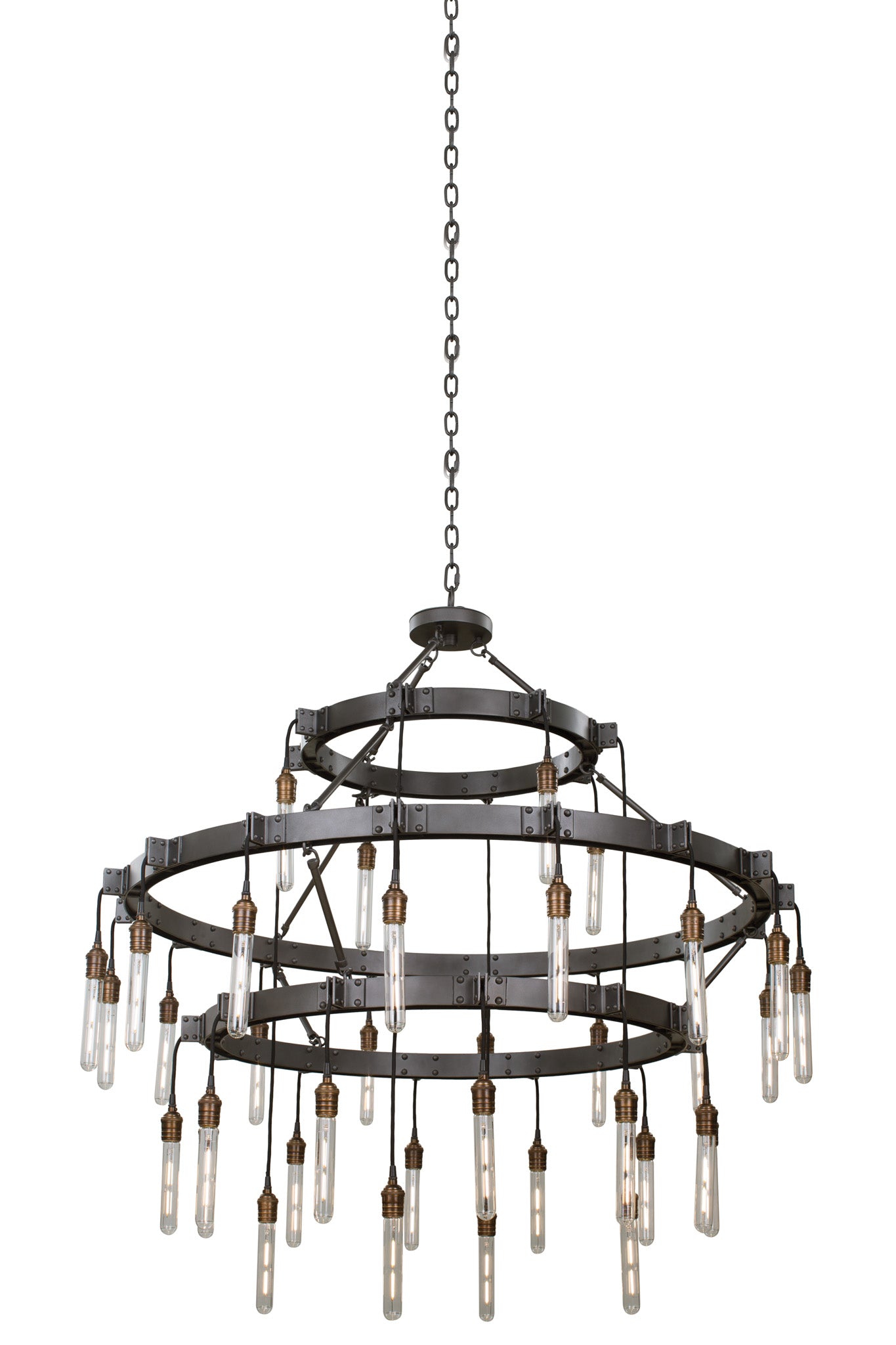 Stuyvesant 12+16+8 Light 3 Tier Chandelier Chandelier Kalco