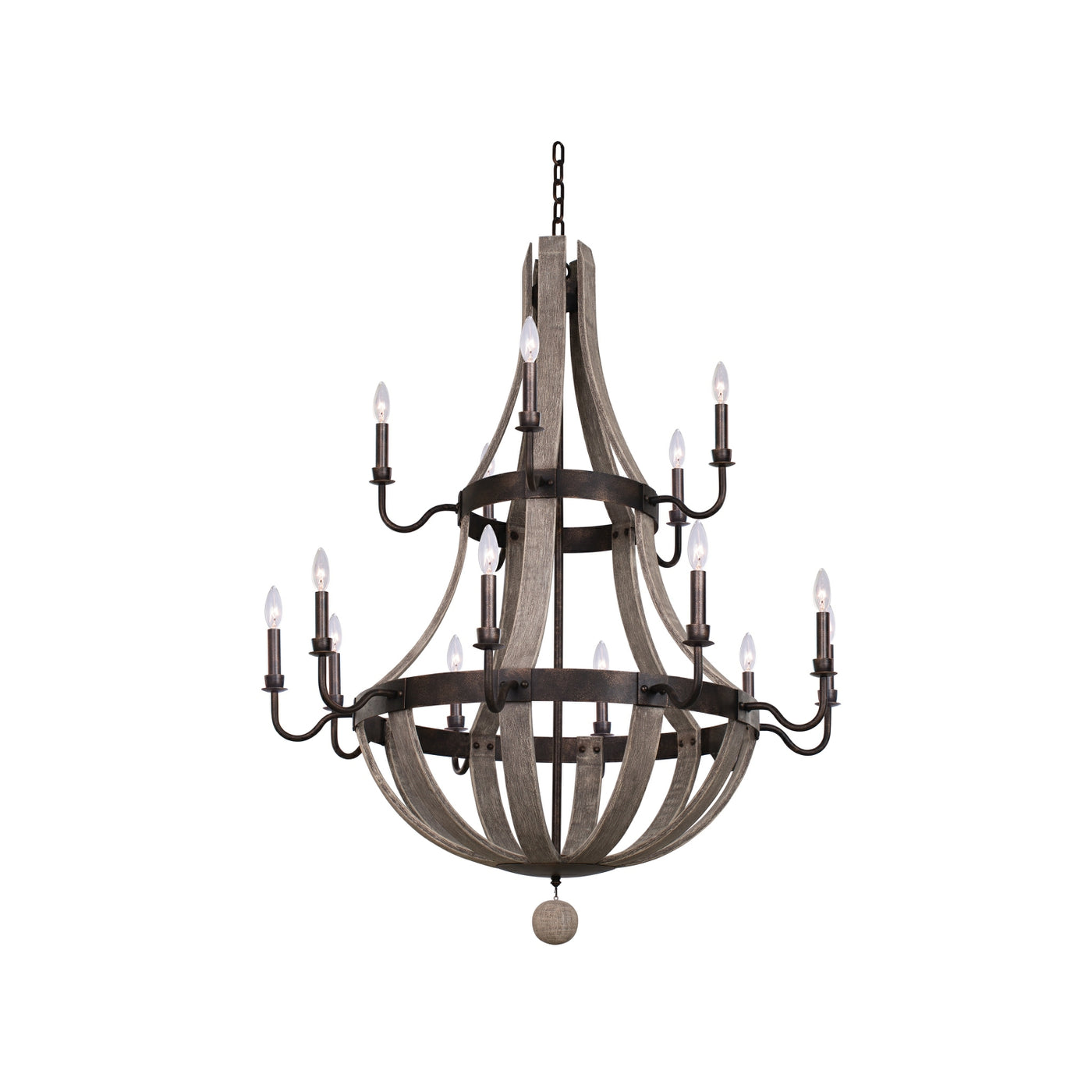 Harper (10+5) Light 2 Tier Chandelier Chandelier Kalco