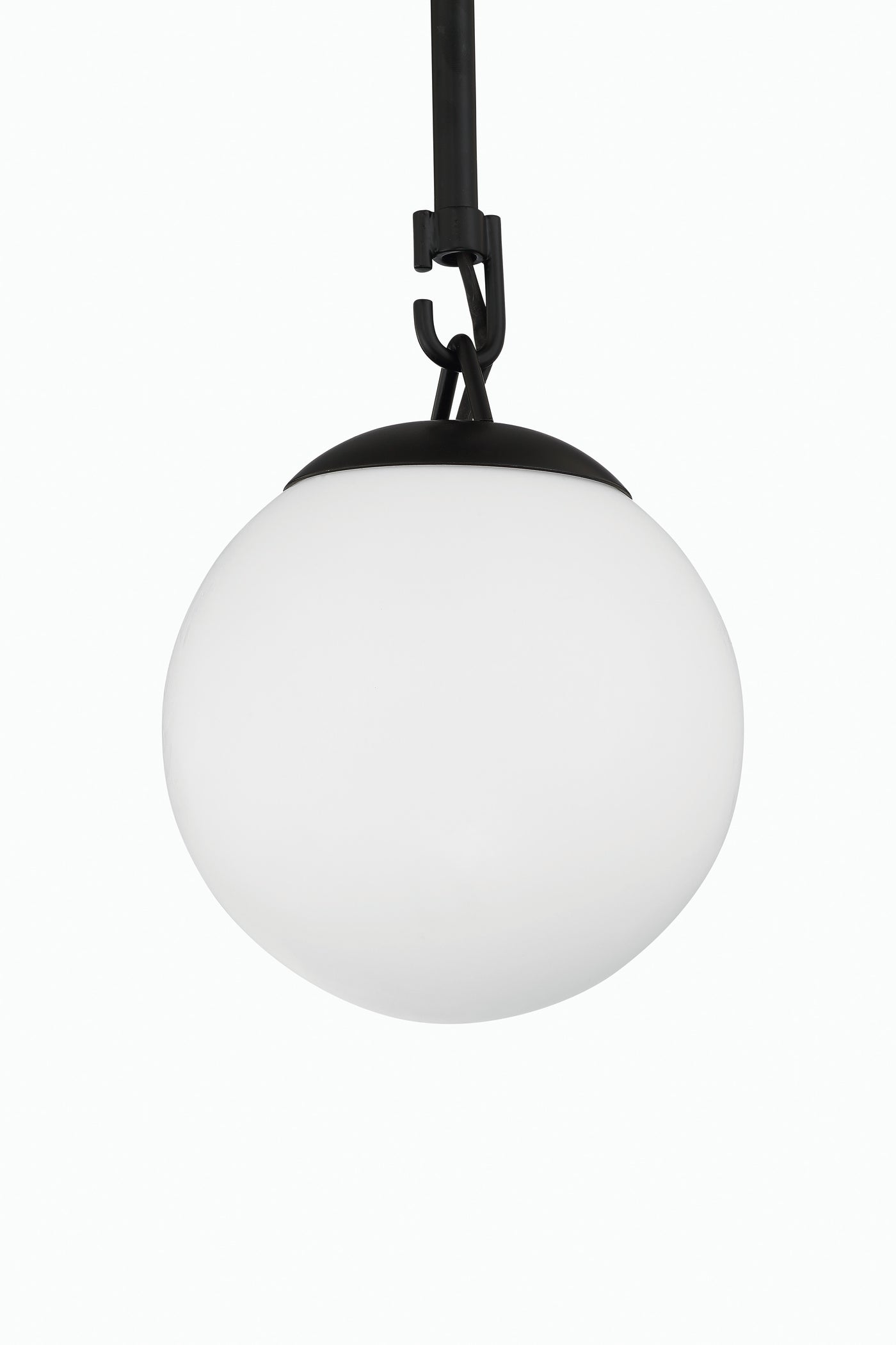 Orion 1 Light Mini Pendant in Flat Black Pendant Craftmade