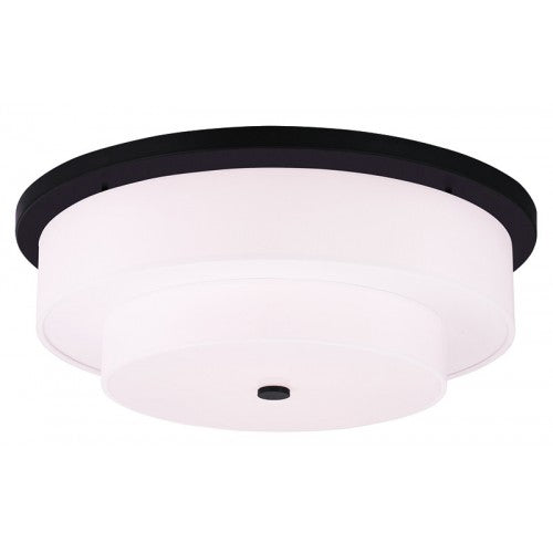 5 Light Bronze Ceiling Mount Flush Mount Livex