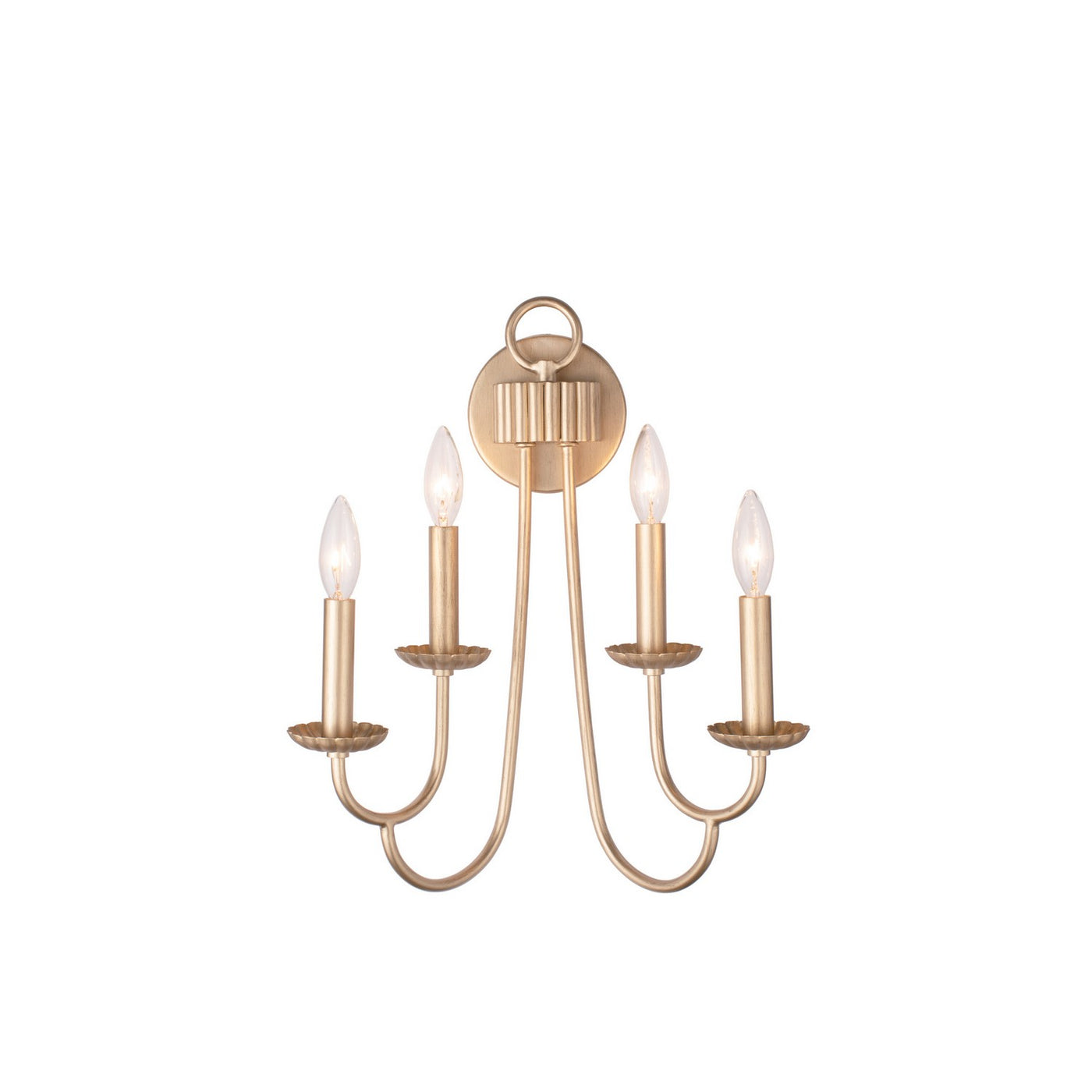 Kiera 4 Light Wall Sconce Wall Sconce Kalco