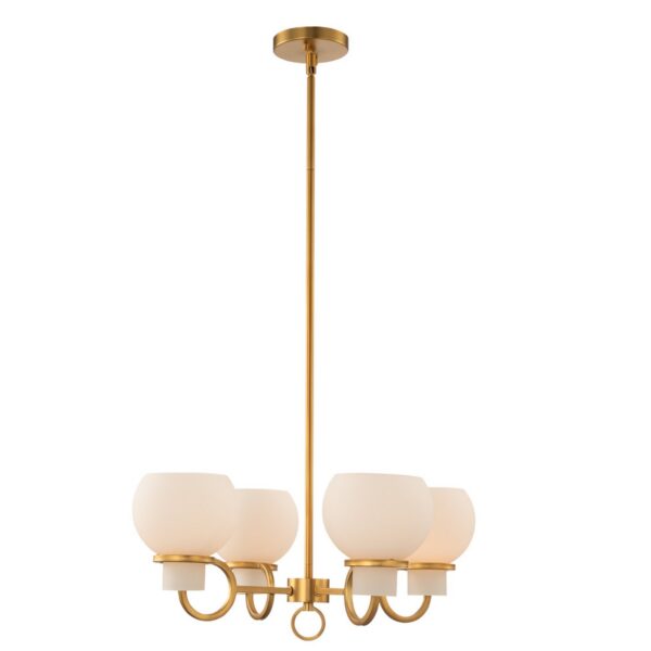 Ascher 4 Light Chandelier Chandelier Kalco