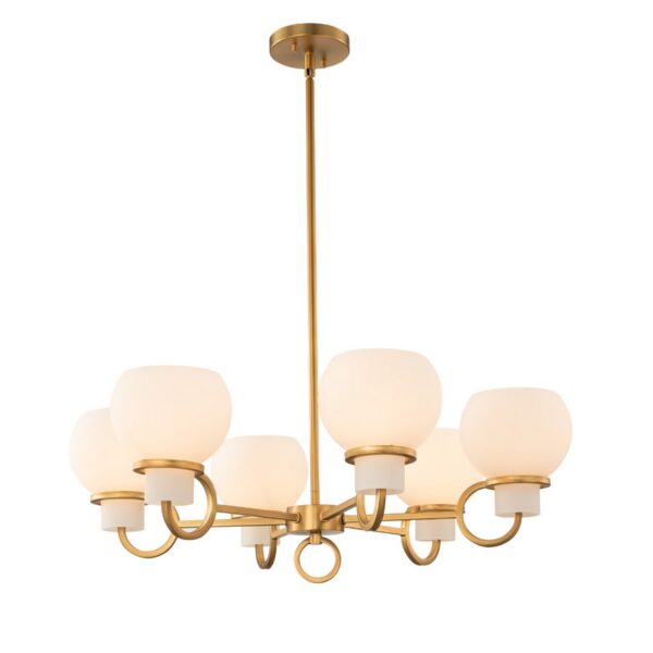 Ascher 6 Light Chandelier Chandelier Kalco