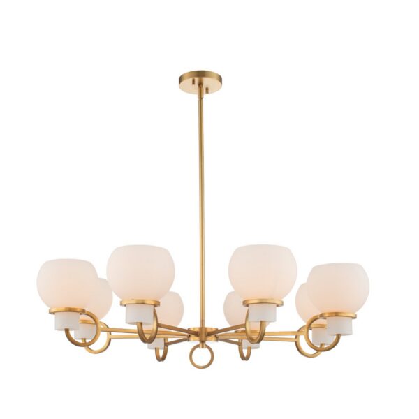 Ascher 8 Light Chandelier Chandelier Kalco