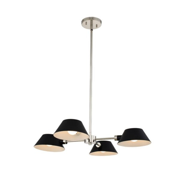 Bruno 4 Light Chandelier Chandelier Kalco