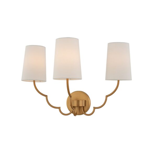 Sophia 3 Light Wall Sconce Wall Sconce Kalco