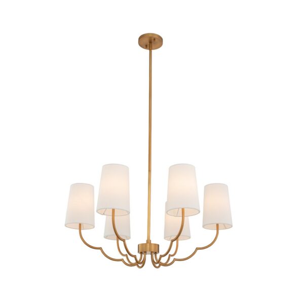 Sophia 6 Light Chandelier Chandelier Kalco