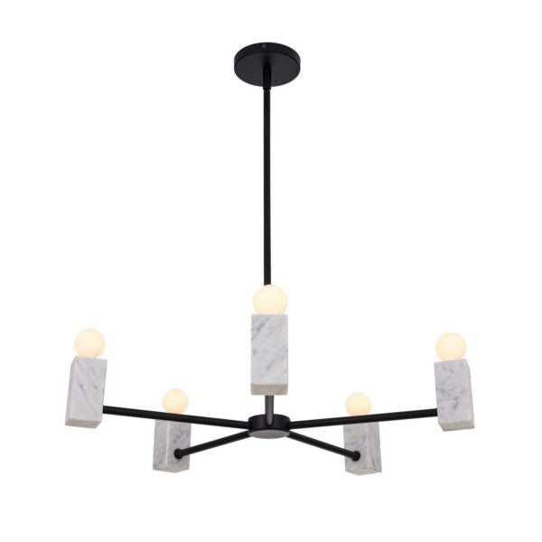 Quadra 5 Lt Pendant Pendant Kalco