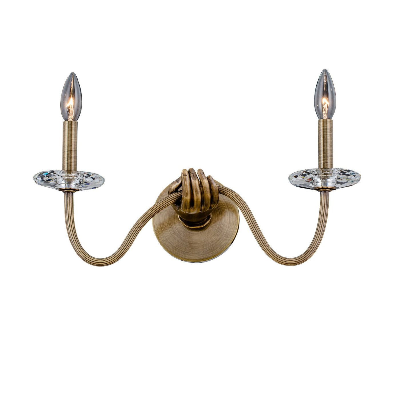 Venus 2 Light Wall Sconce Wall Sconce Kalco